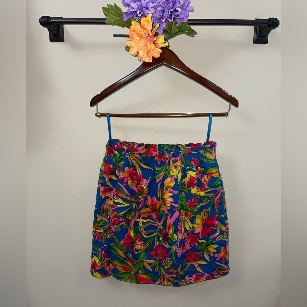 J. Crew|| Tropical Print Skirt